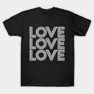 Love design for valentines day or gift for lover T-Shirt